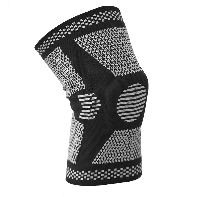Sports Fitness Silicone Spring Knee Pads