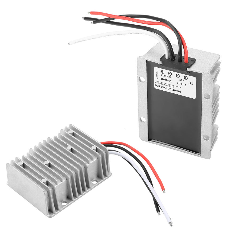 48V to 12V Car Buck Converter DC Voltage Regulator Power Supply 30A 360W