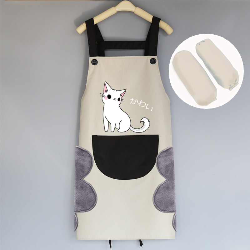 Waterproof And Oily Pet Bathing Clothes Bib For Men And Women