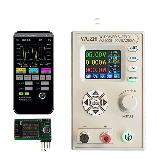 Color Screen CNC Adjustable DC Regulator Power Supply LCD Display Constant Voltage Constant Current Buck
