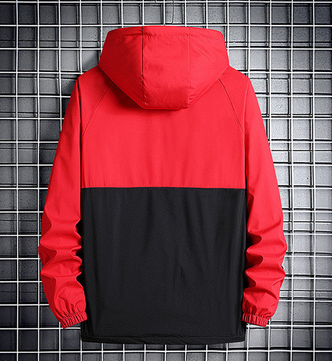 Running windproof three-bar top