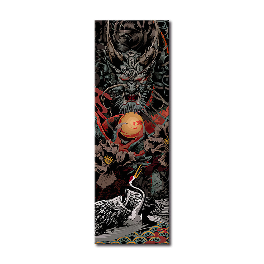 Multiple Frameless Painting Retro Japanese Ukiyo-e Art