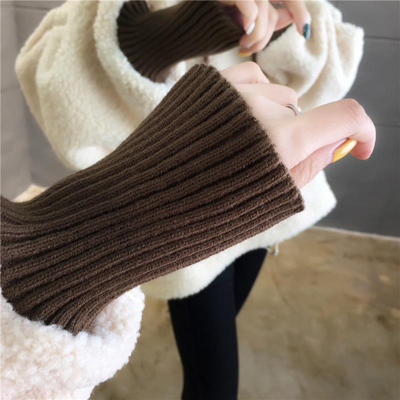 Women's Fashion Lambswool Embroidery Turtleneck Sweater