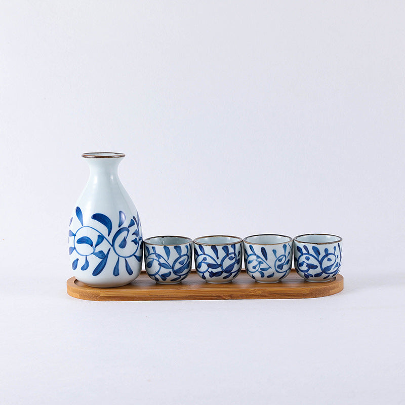 Heat-resistant Ceramic Liquor Sake Jug Set