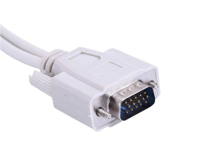 High Quality 1 Male VGA To 2 Female VGA Splitter Cable 2 Way VGA SVGA Monitor Dual Video Graphic LCD Y Splitter Cable