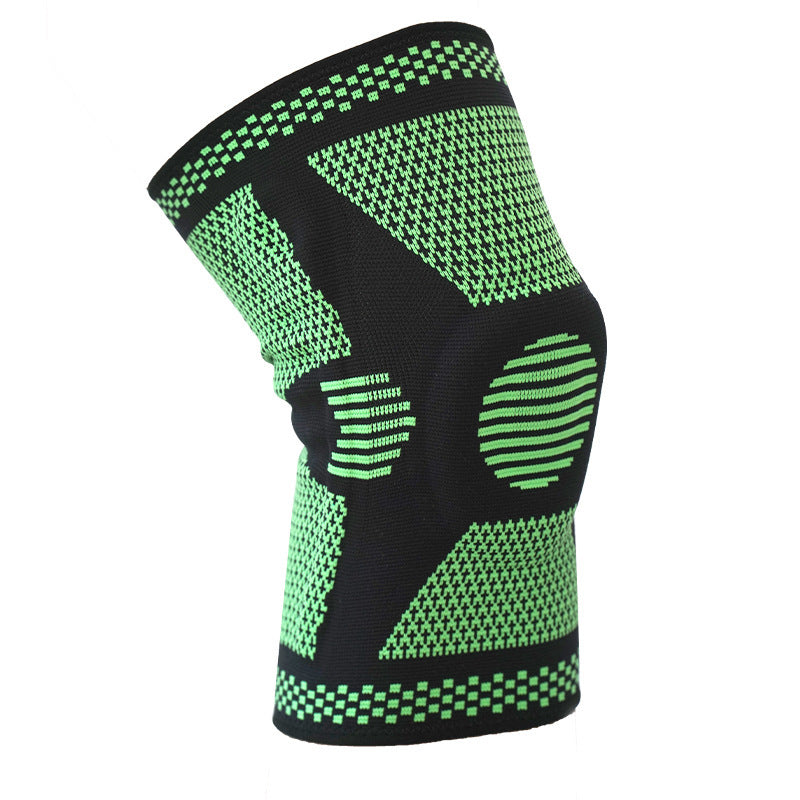 Sports Fitness Silicone Spring Knee Pads