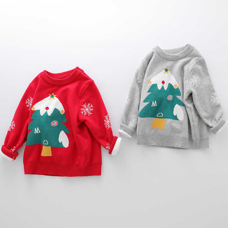 Kids' Sweater Christmas Red Pullover Sweater