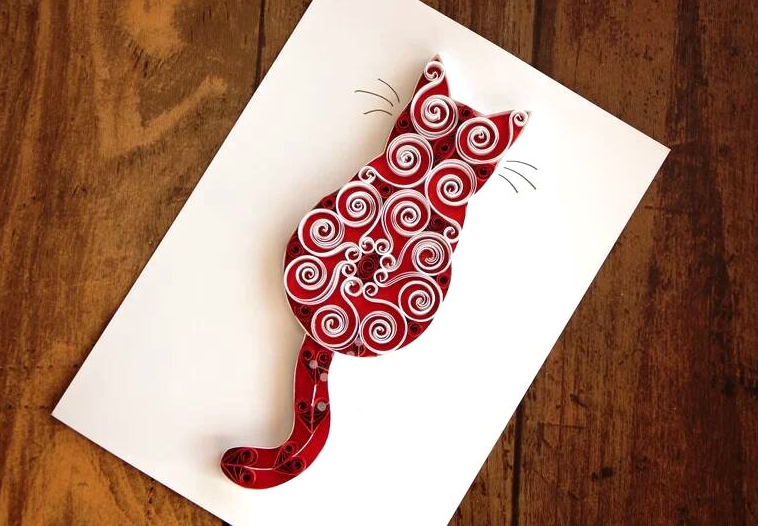 Quilted Paper Painting Material Package Slot Series Illustration Creative Handmade Set