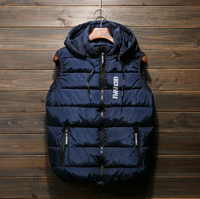 Men's Vest Men's Thickened Cotton Vest