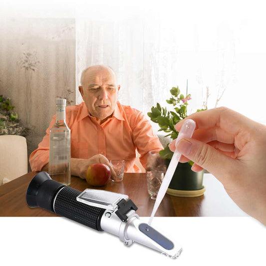 Handheld Refraction Instrument Liquor Alcohol Concentration Detector