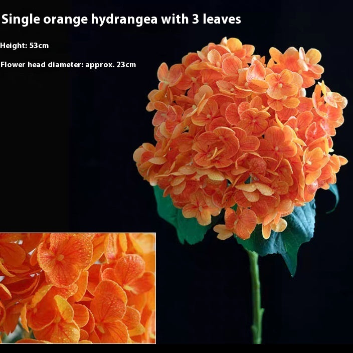 Moisturizing Hydrangea Artificial Flower Bouquet Living Room Decoration Fake Flower