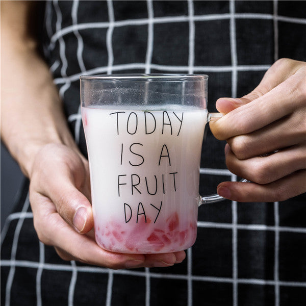 Single Layer Milk Juice Breakfast Glasses