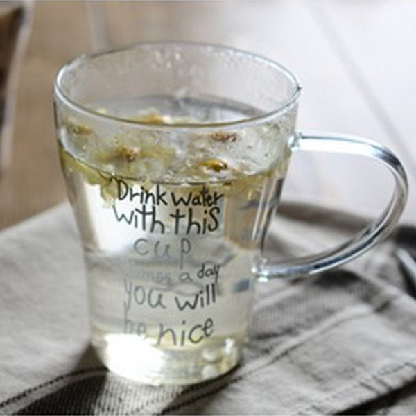 Single Layer Milk Juice Breakfast Glasses