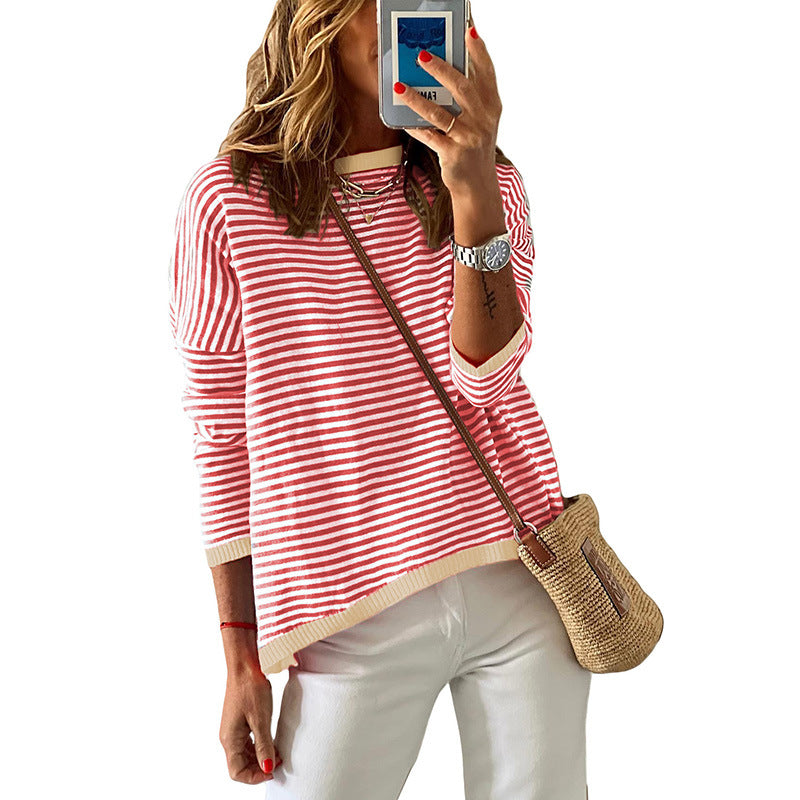 New Pure Cotton Knitted Sweater