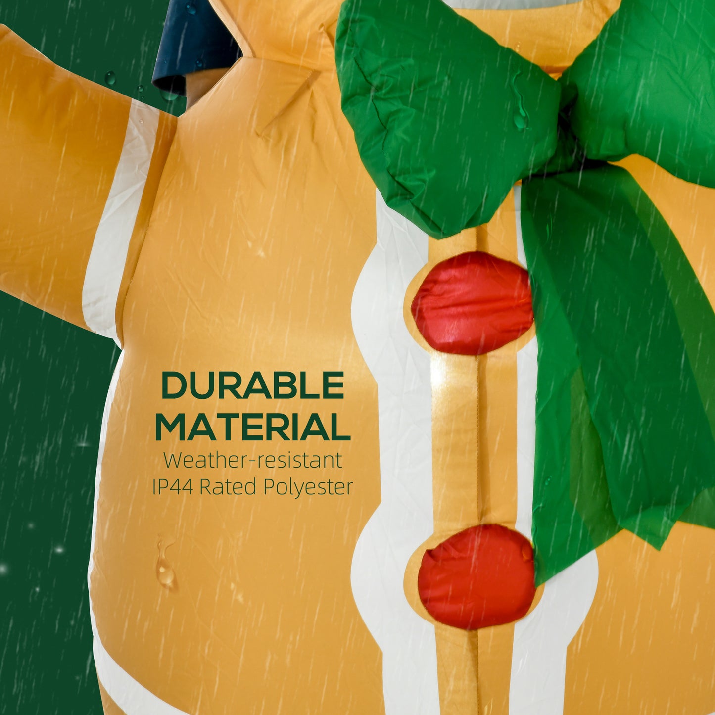 Christmas Inflatable Gingerbread Man