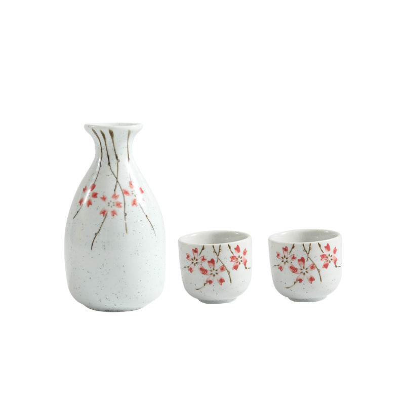 Heat-resistant Ceramic Liquor Sake Jug Set
