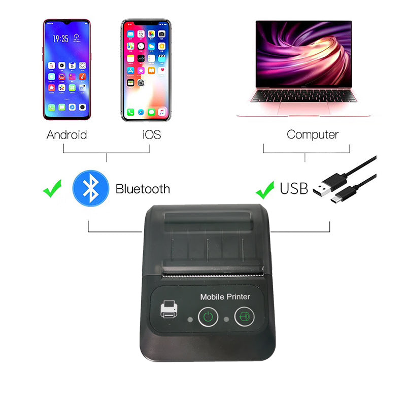 Bluetooth thermal receipt printer