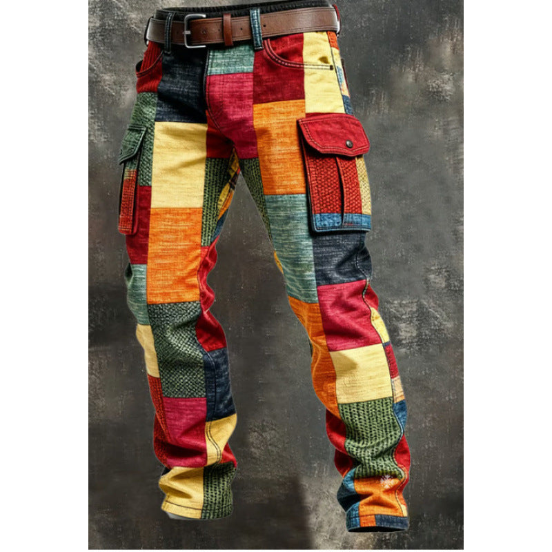 New Stylish Vintage Work Pants For Men