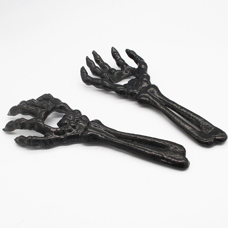 Metal Skull Finger Can Opener For Halloween Drinks