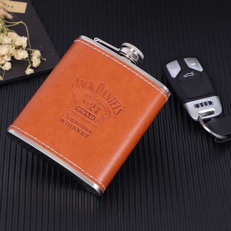 Creative personality stainless steel liquor barrel