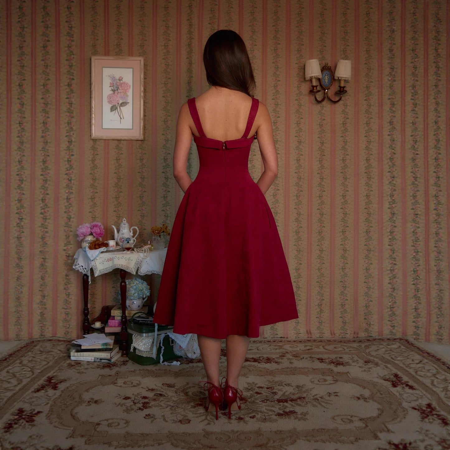 Womens Corset-Style Dress In European And American Style