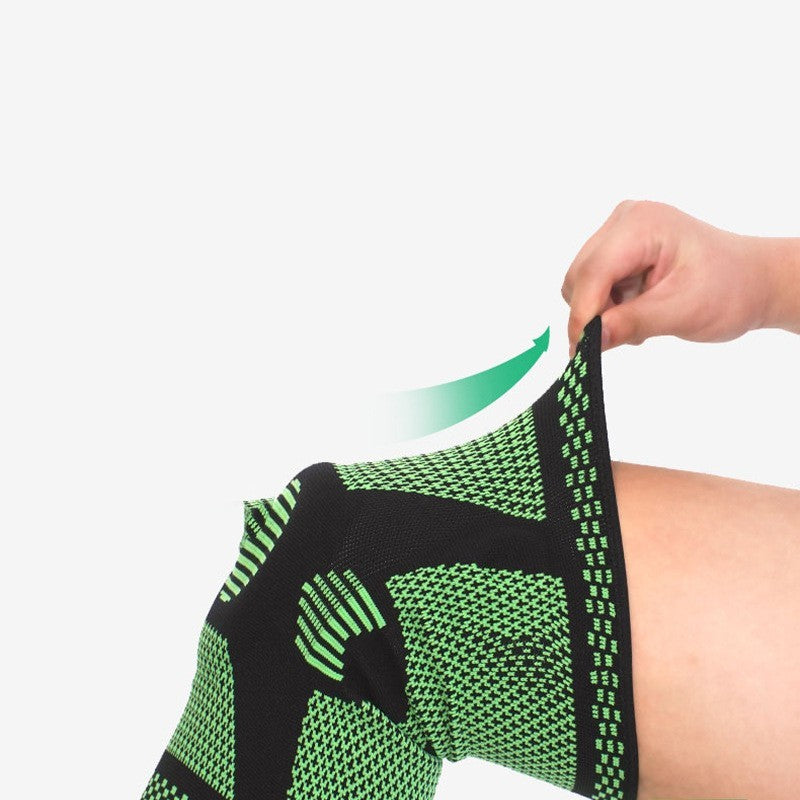 Sports Fitness Silicone Spring Knee Pads