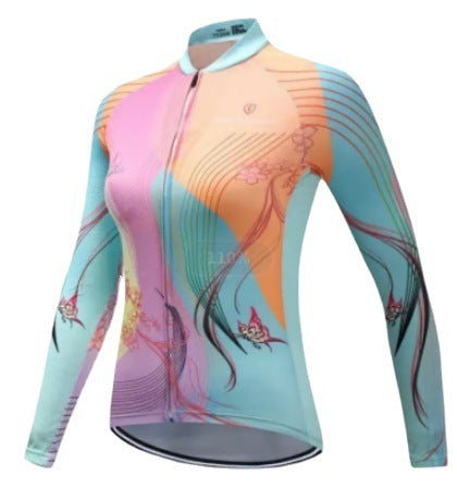 Men And Women Round Neck Outdoor Riding Equipment Racing Suit