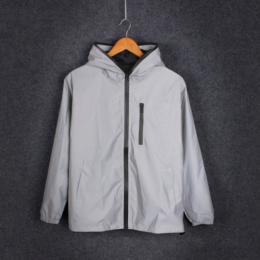 Autumn Luminous Assault Windbreaker Japanese Tide Brand Couple Reflective Clothing