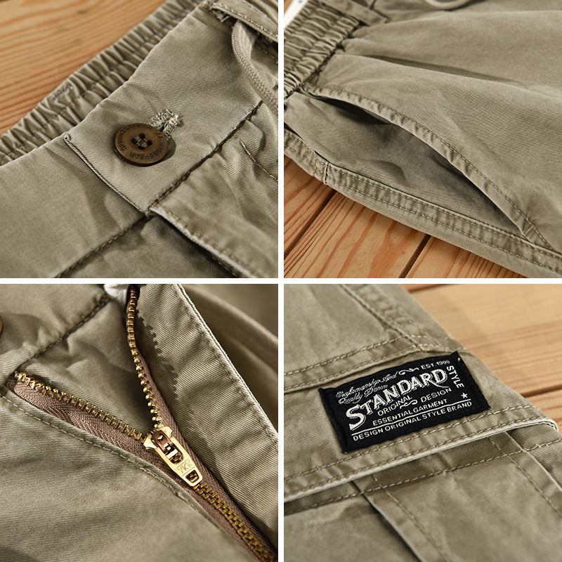 Men's Cotton Casual Working Pants