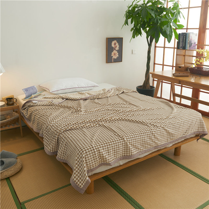 Winter Coral Wool Air Conditioner Nap Blanket Towel