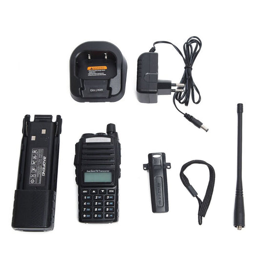 Battery Walkie Talkie UV Double Segment Hand Station Double