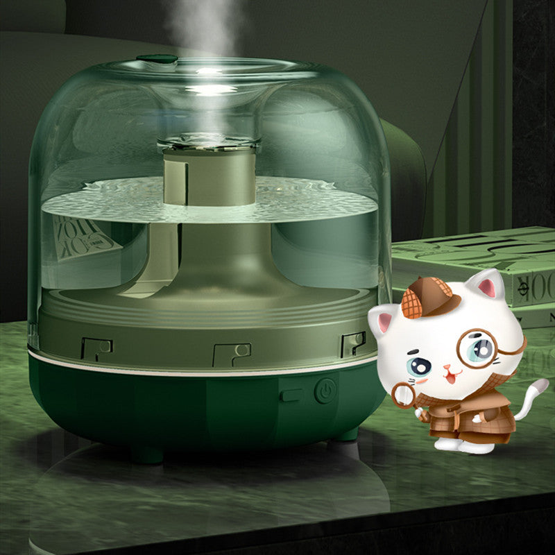 Colorful Light Glass Art Humidifier Creative