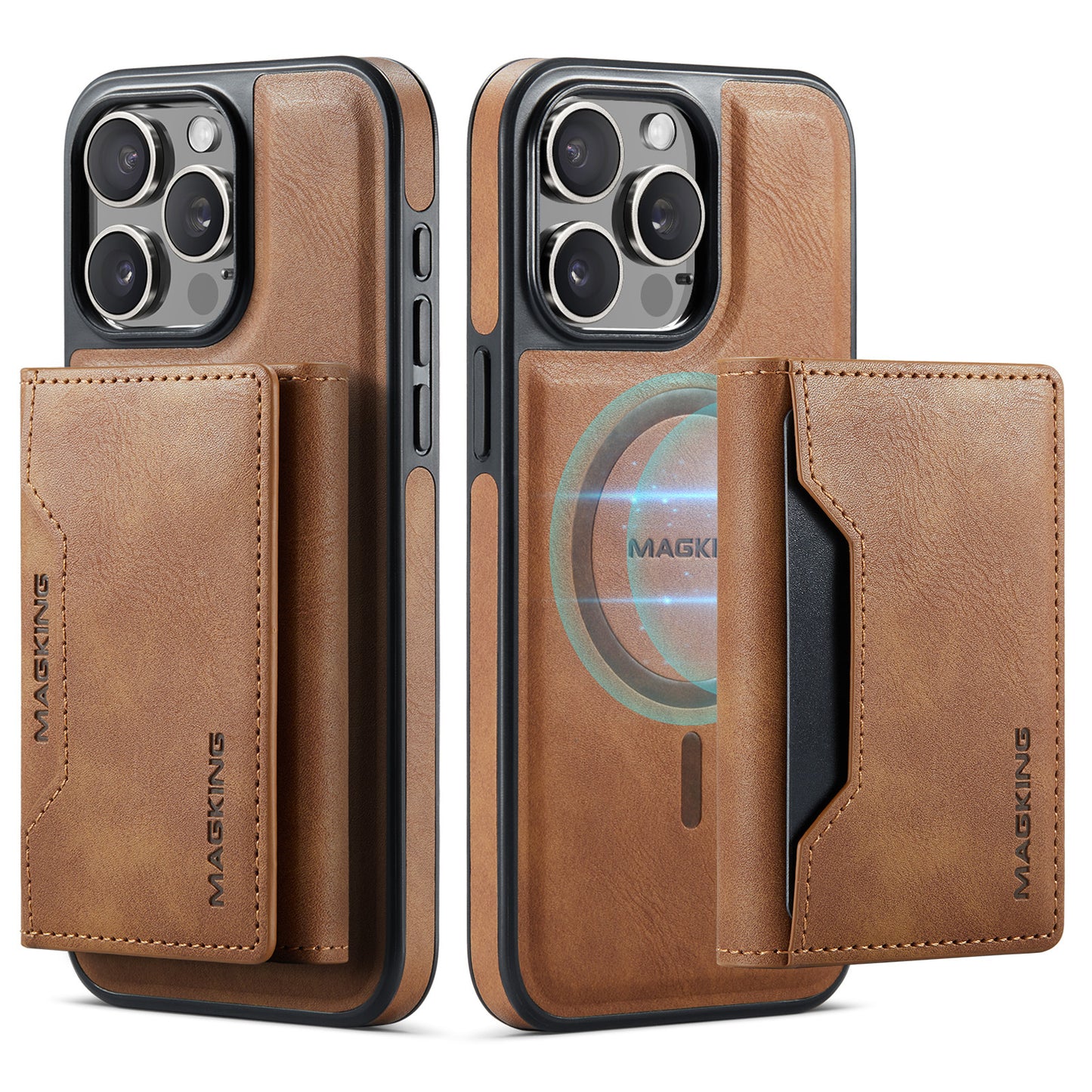 Multi-card Mobile Phone Case Card Wireless Charger