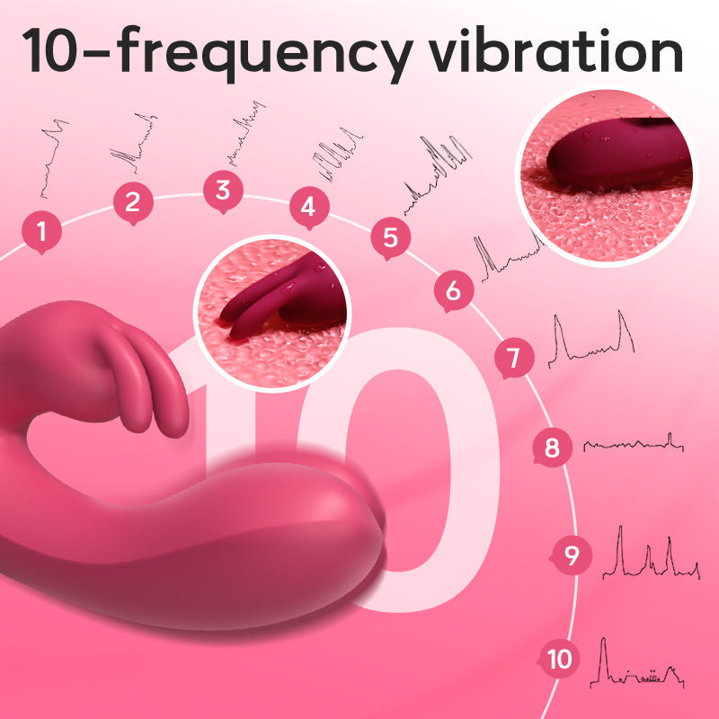 Rabbit Vibration Female Electric Double Shock Toy
