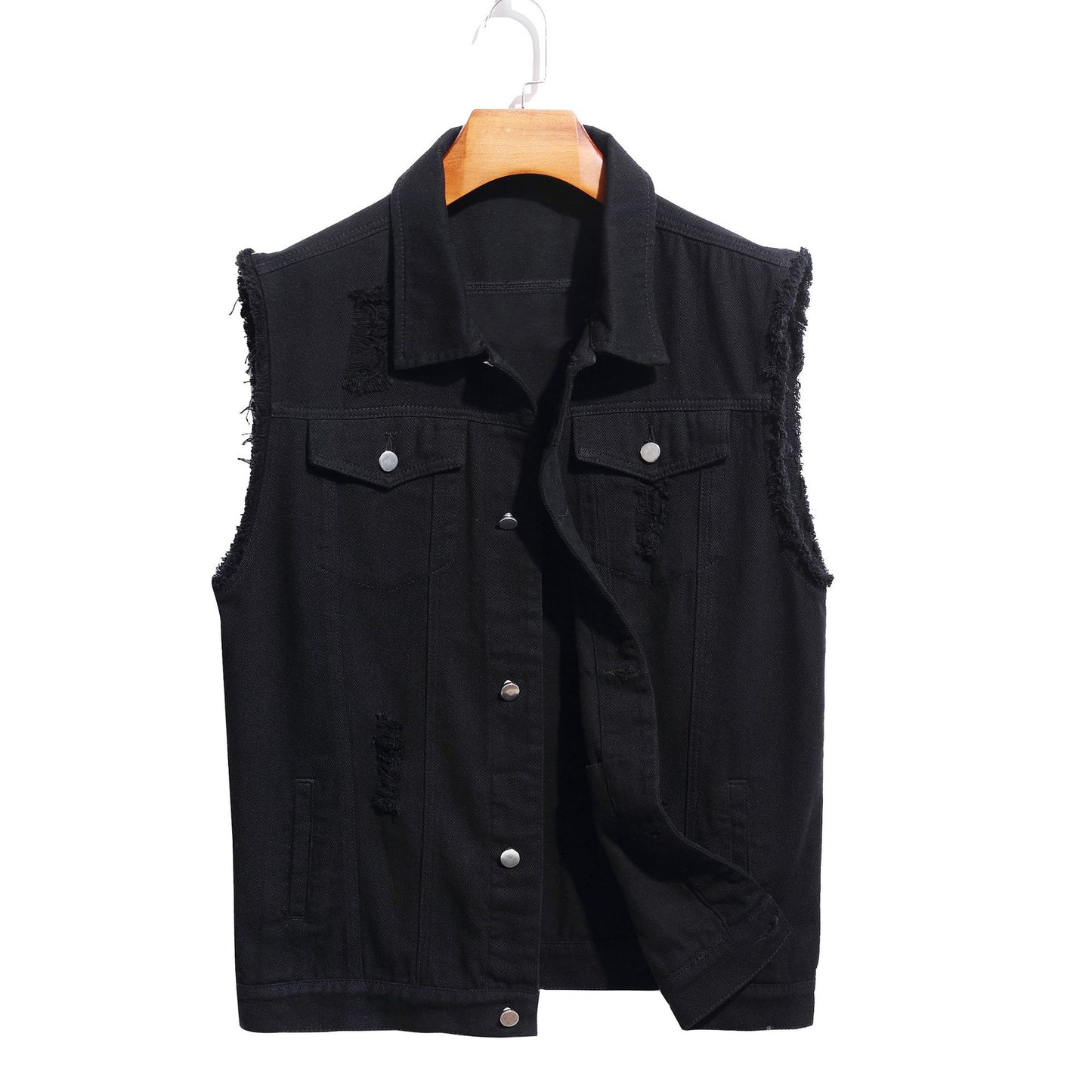 Classic Fashion Fashion Black Vest