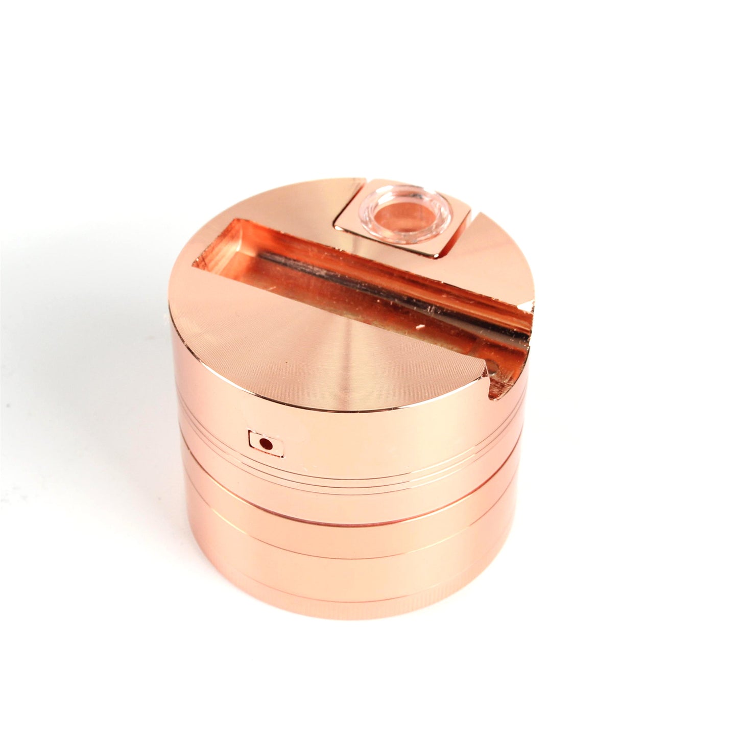 Five-layer 75mm Zinc Alloy Tobacco Grinder Herbs Grinders Mill Pepper Pot Spice Dry Herb Crusher Tool For Smoking