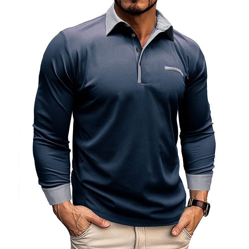 Fashion Henry Men's Business Long Sleeve