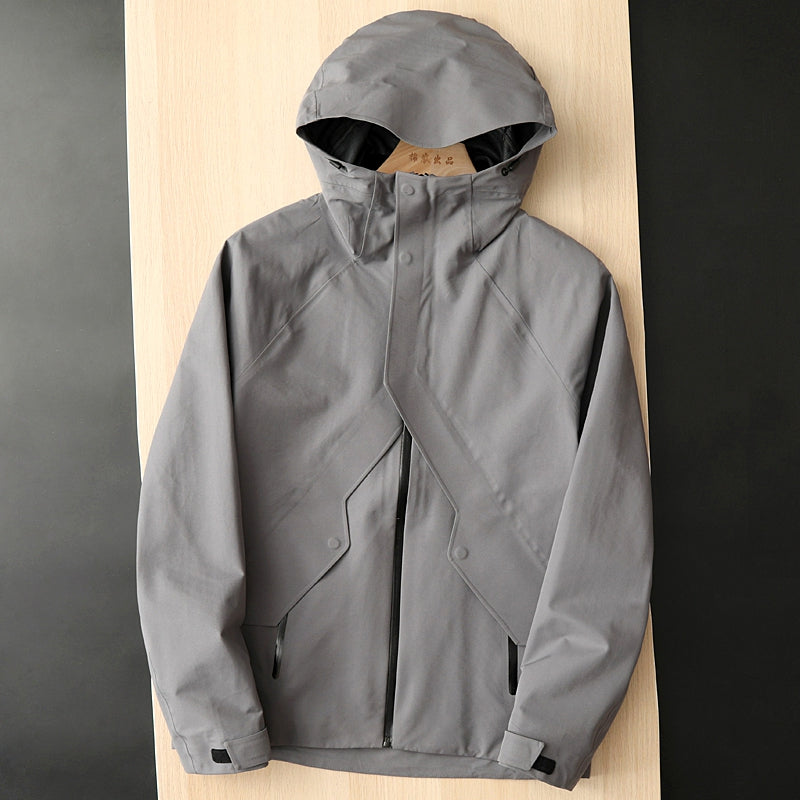 Autumn And Winter Outdoor Hooded Business Casual Soft Shell Assault Tooling Jacket