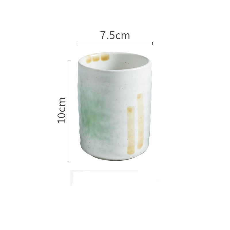Japanese Vintage Ceramic Tea Cup Straight Cup