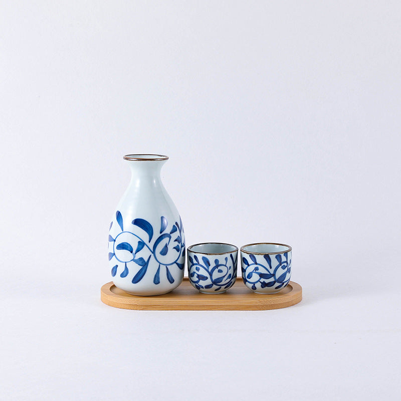 Heat-resistant Ceramic Liquor Sake Jug Set