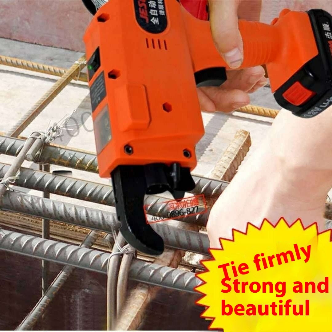 Reinforced Bale Tie Machine Binding Machine Rechargeable Lithium Battery Electric