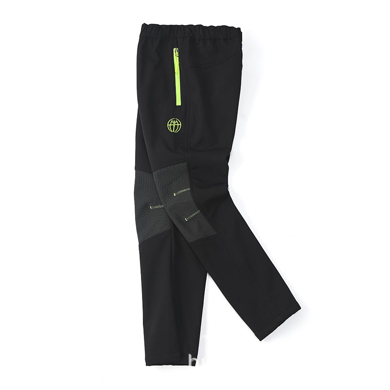 Autumn And Winter Outdoor Children's Soft Shell Assault Pants