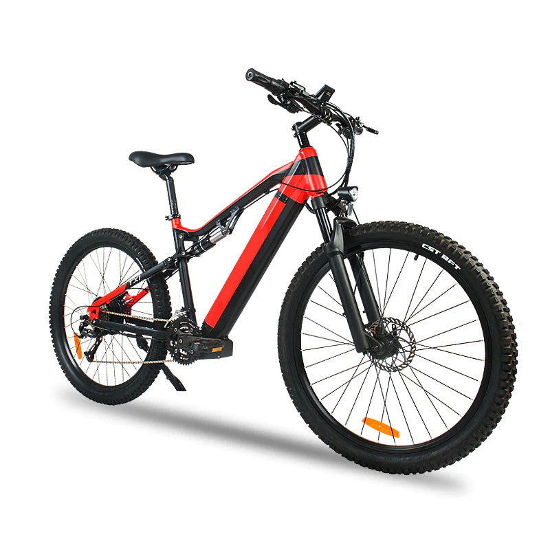 500W Electric Bicycle Ebike 27.5 Inches Mountain E-Bike 48V City EMTB 27 Speed Gray - 500W Bafang Motor