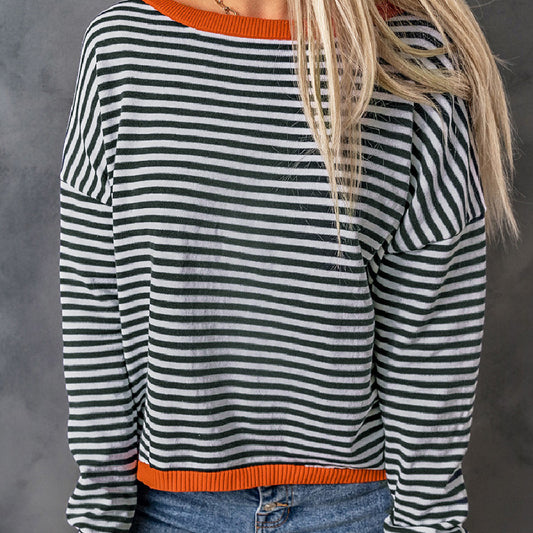 New Pure Cotton Knitted Sweater