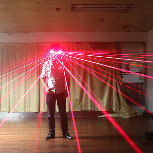 Laser Glasses Luminous Glasses LED Bar Laser Dance Atmosphere Props Show Bar
