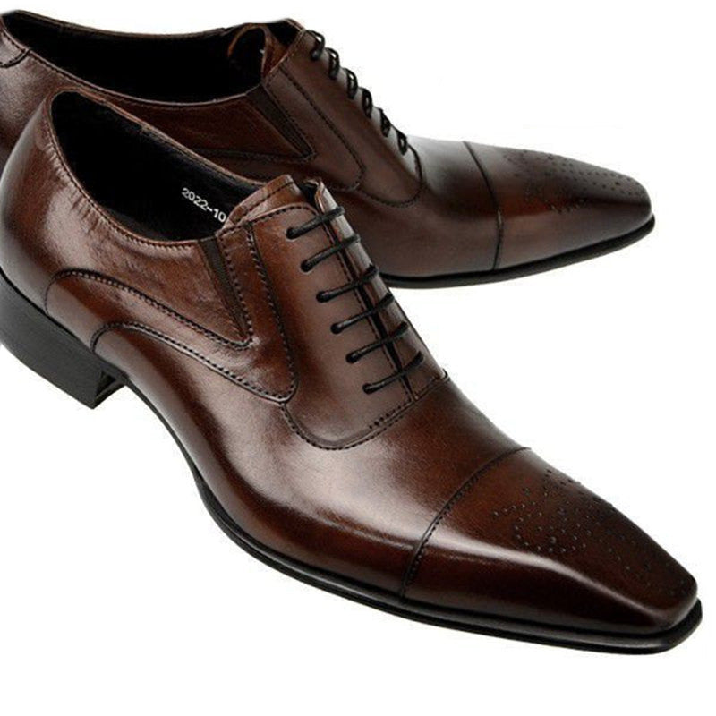 Men's Casual Fashion Square Toe Shoes