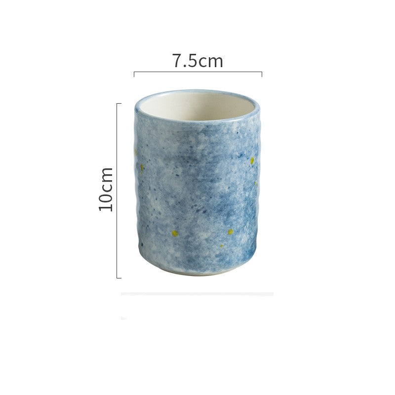 Japanese Vintage Ceramic Tea Cup Straight Cup
