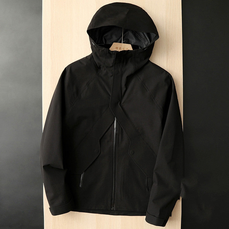 Autumn And Winter Outdoor Hooded Business Casual Soft Shell Assault Tooling Jacket