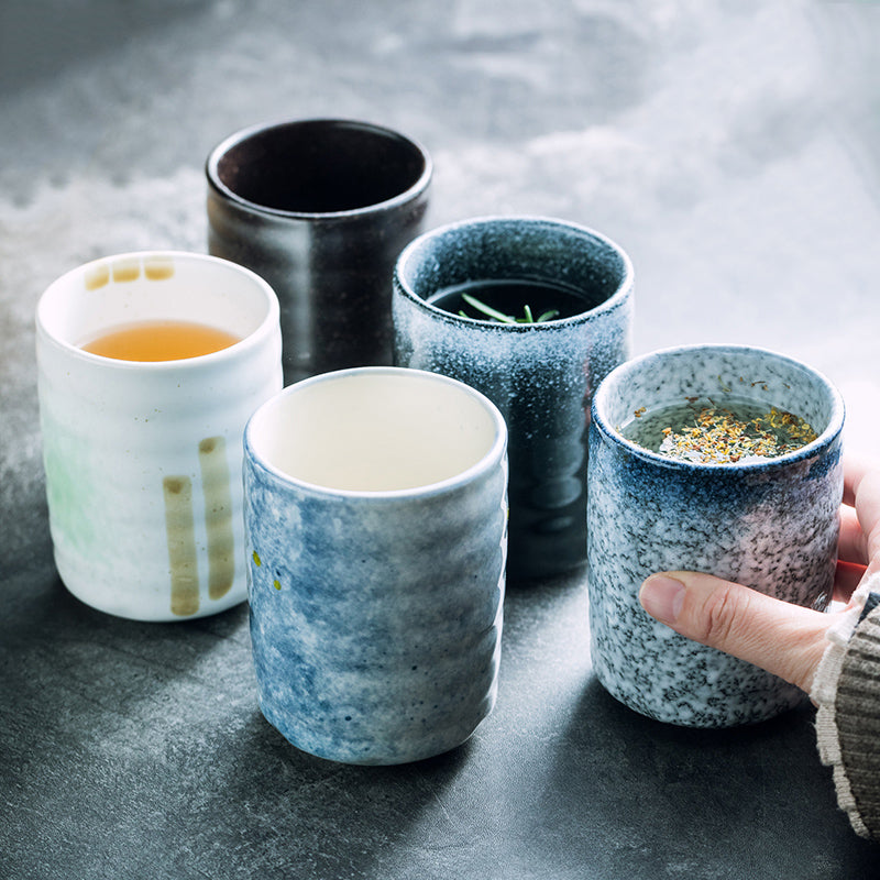 Japanese Vintage Ceramic Tea Cup Straight Cup