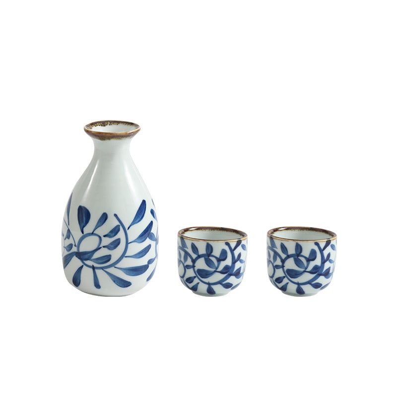 Heat-resistant Ceramic Liquor Sake Jug Set